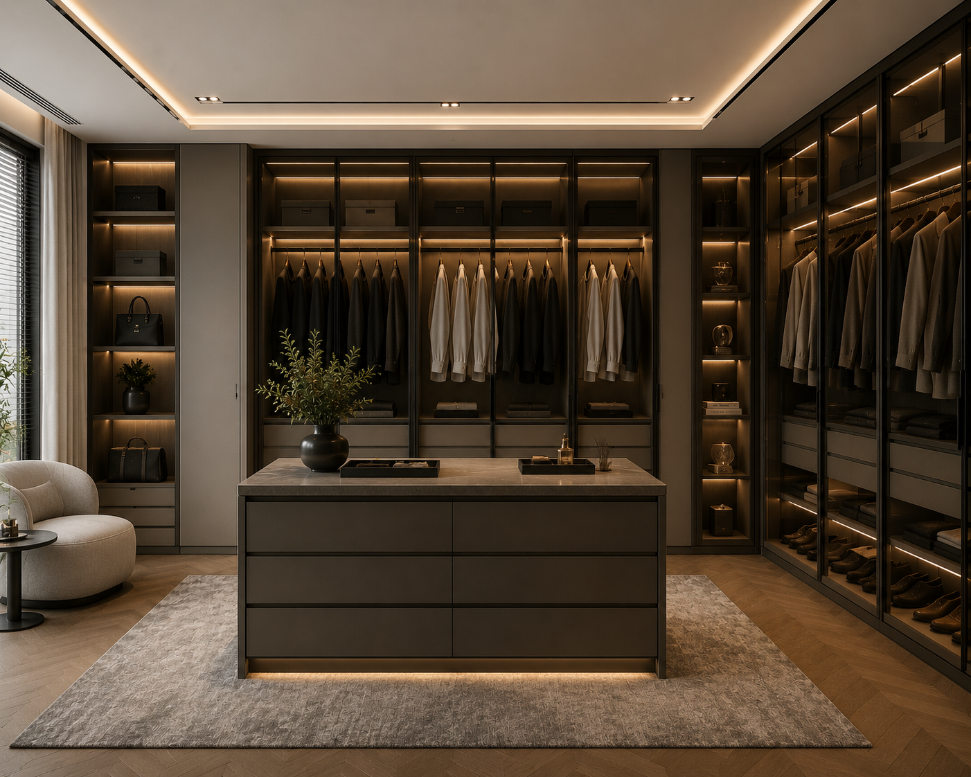 Walk-in Closets detail 2